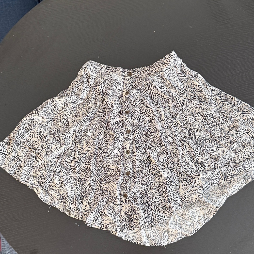 Kimchi Blue Monochrome Patterned Skirt